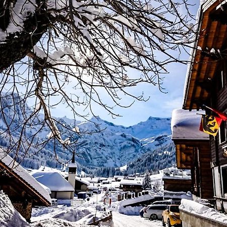 Pension Sonne Adelboden Exterior foto