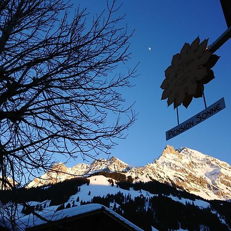 Pension Sonne Adelboden Exterior foto