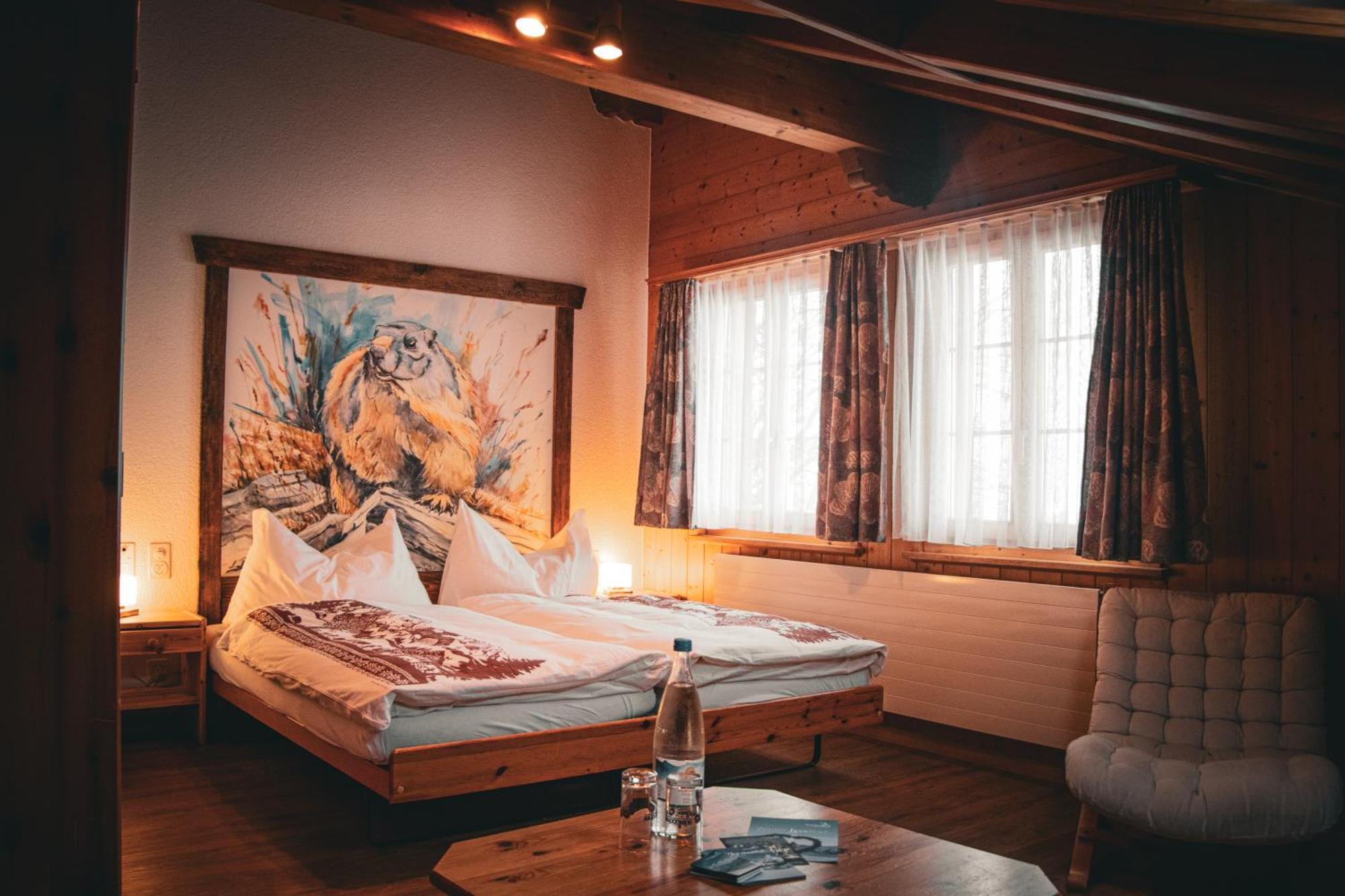 Pension Sonne Adelboden Exterior foto