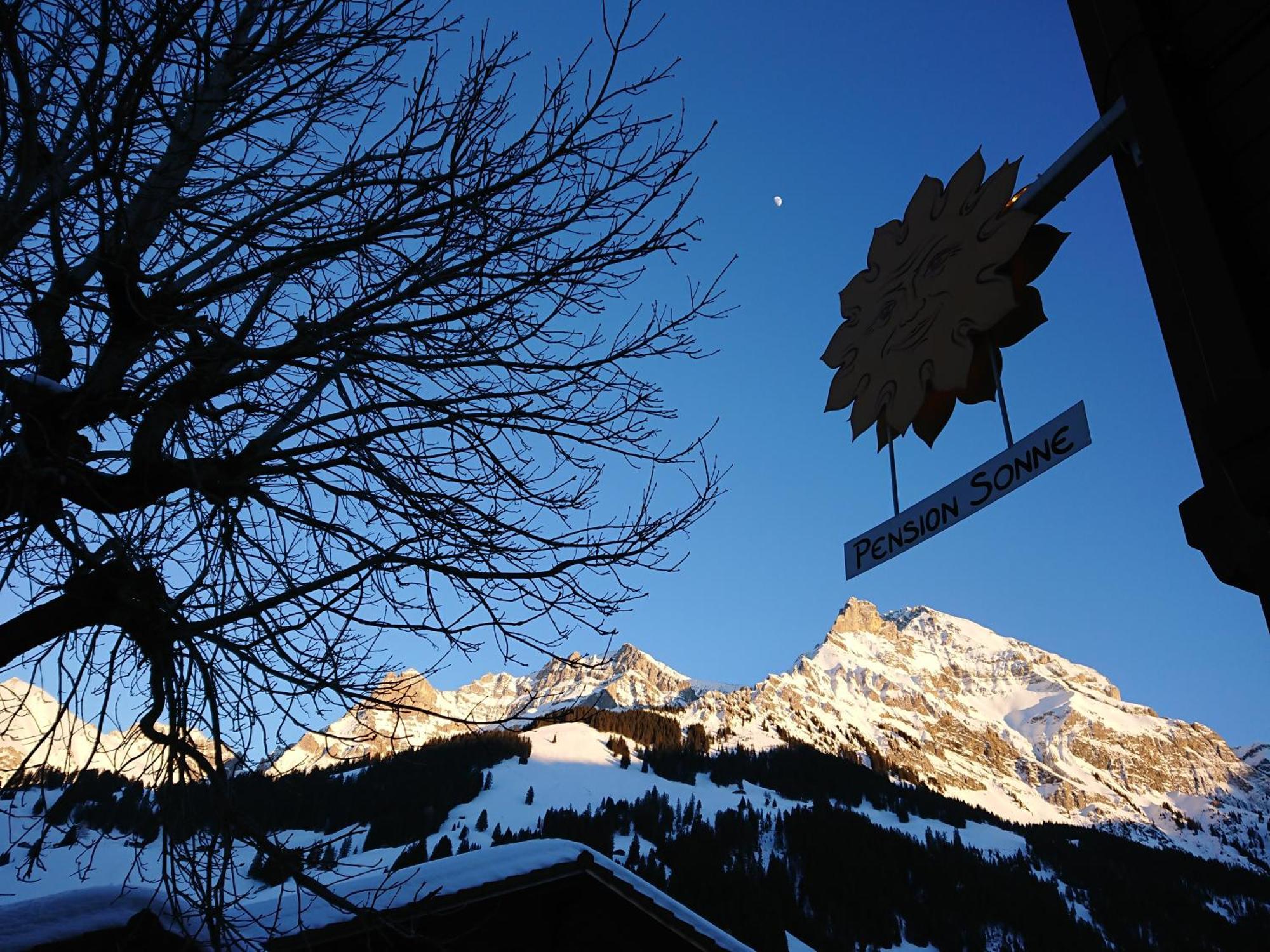 Pension Sonne Adelboden Exterior foto